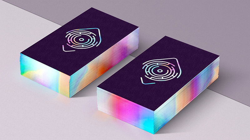 Cosmic Interactive Business Card Business Card Design Inspiration