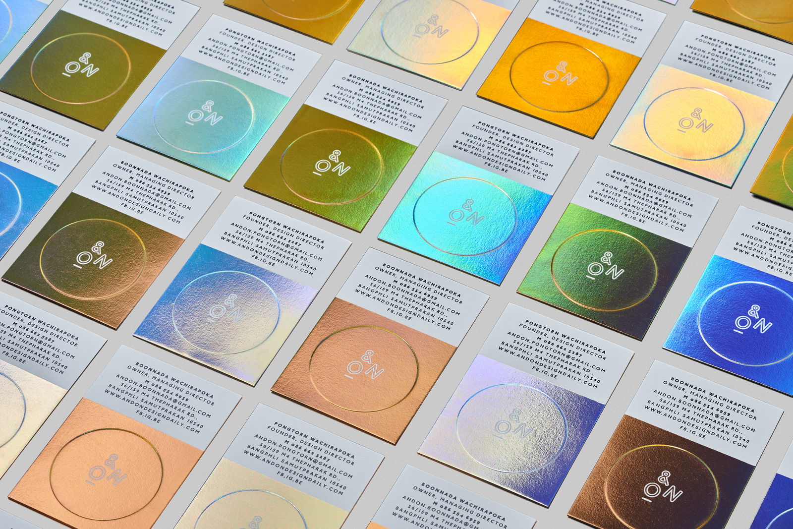 Andon Design Daily Business Card