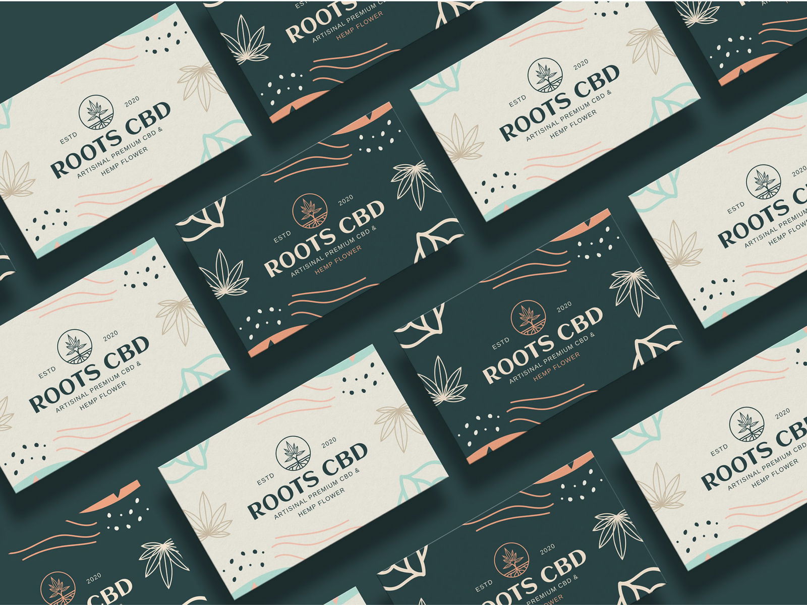 Roots CBD Business Card