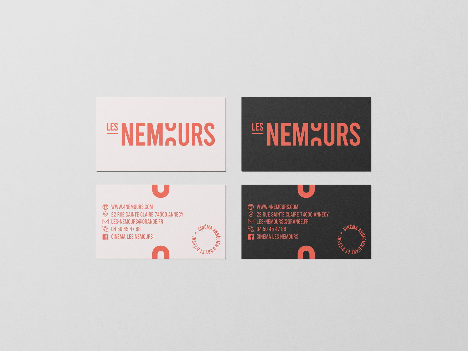 Les Nemours Business Card