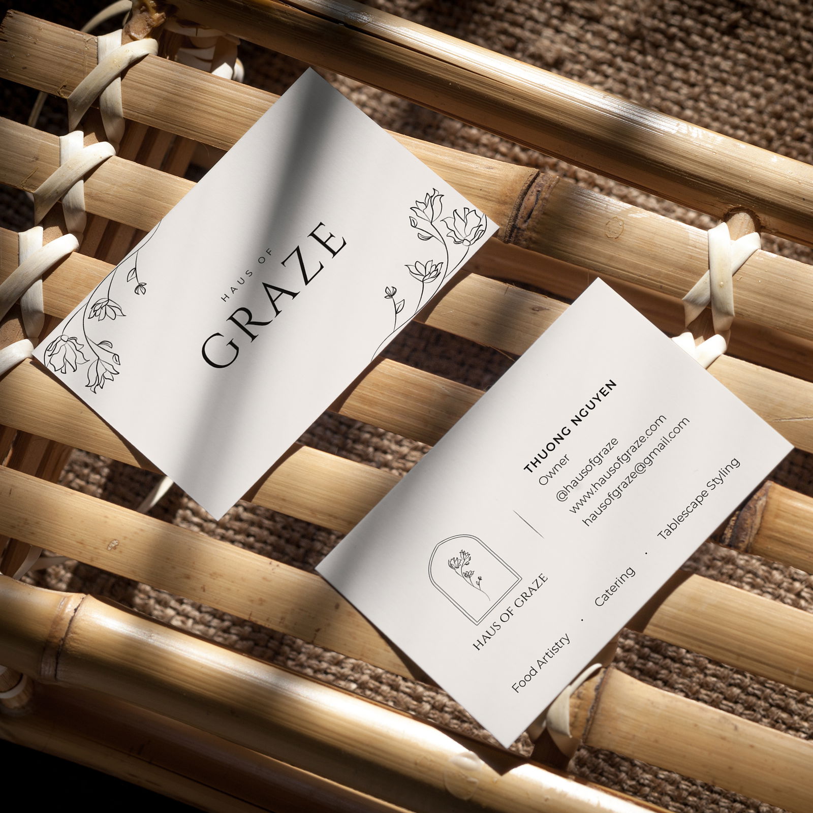 Haus of Graze Business Cards