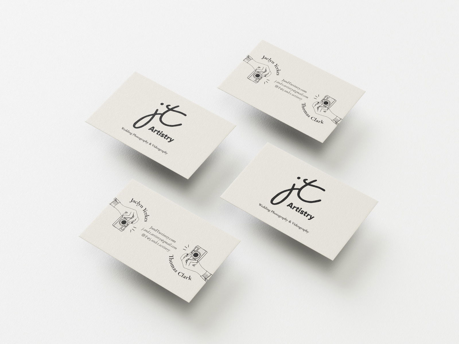 J and T Artistry Business Card