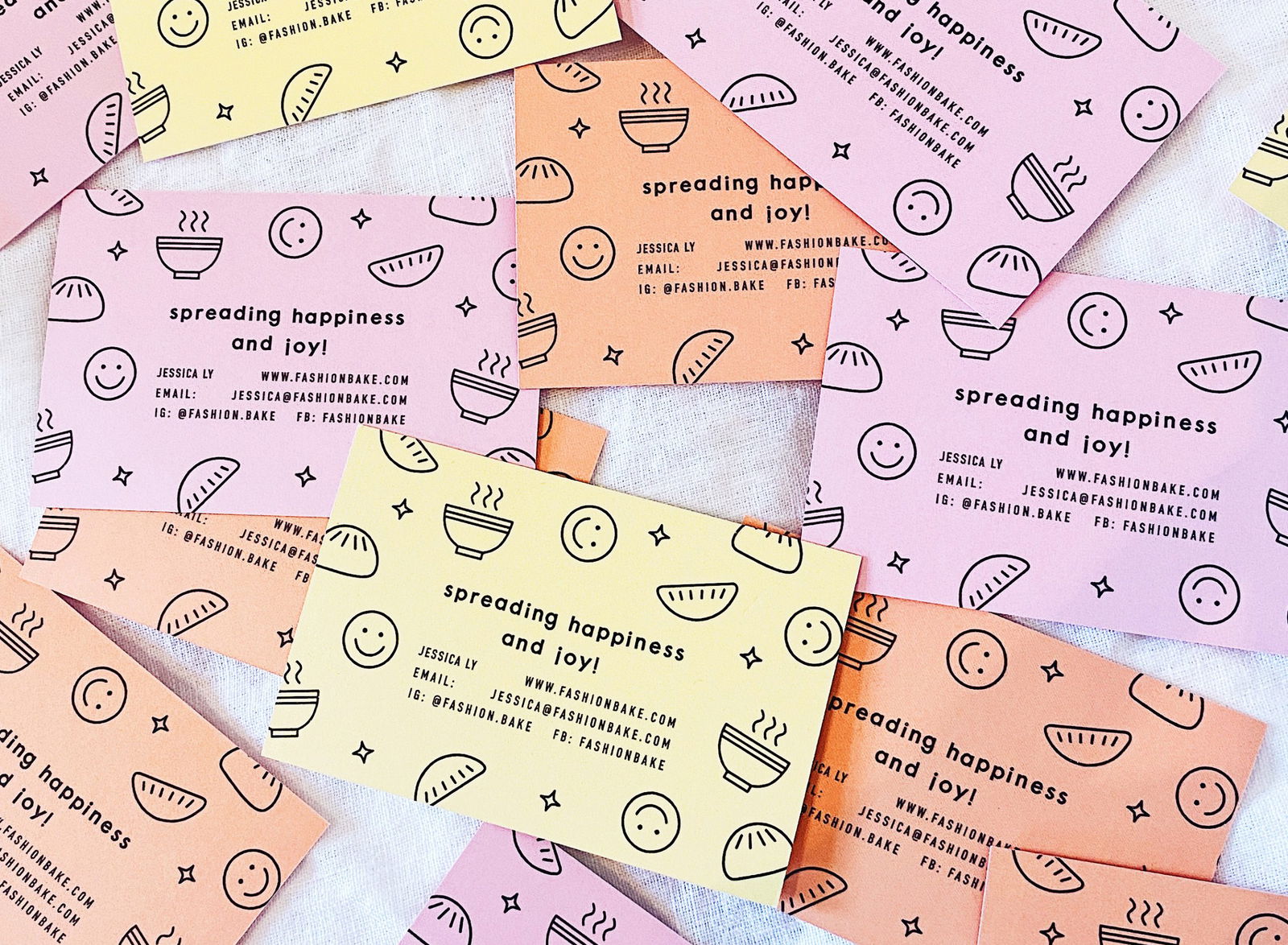 Fashion Bake Business Card