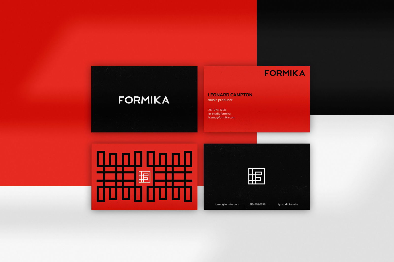 Formika Studio Business Card