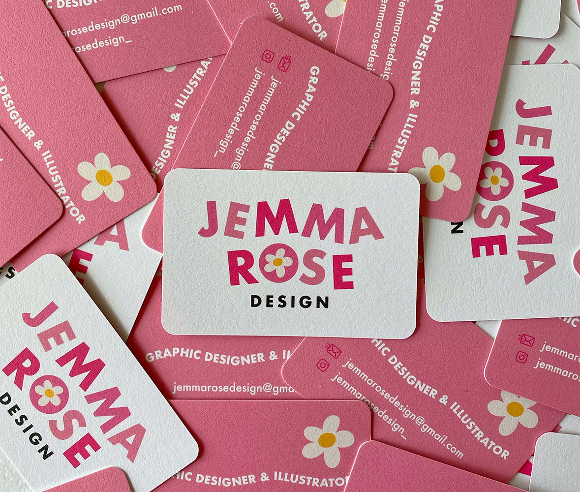 Jemma Rose Design Business Card