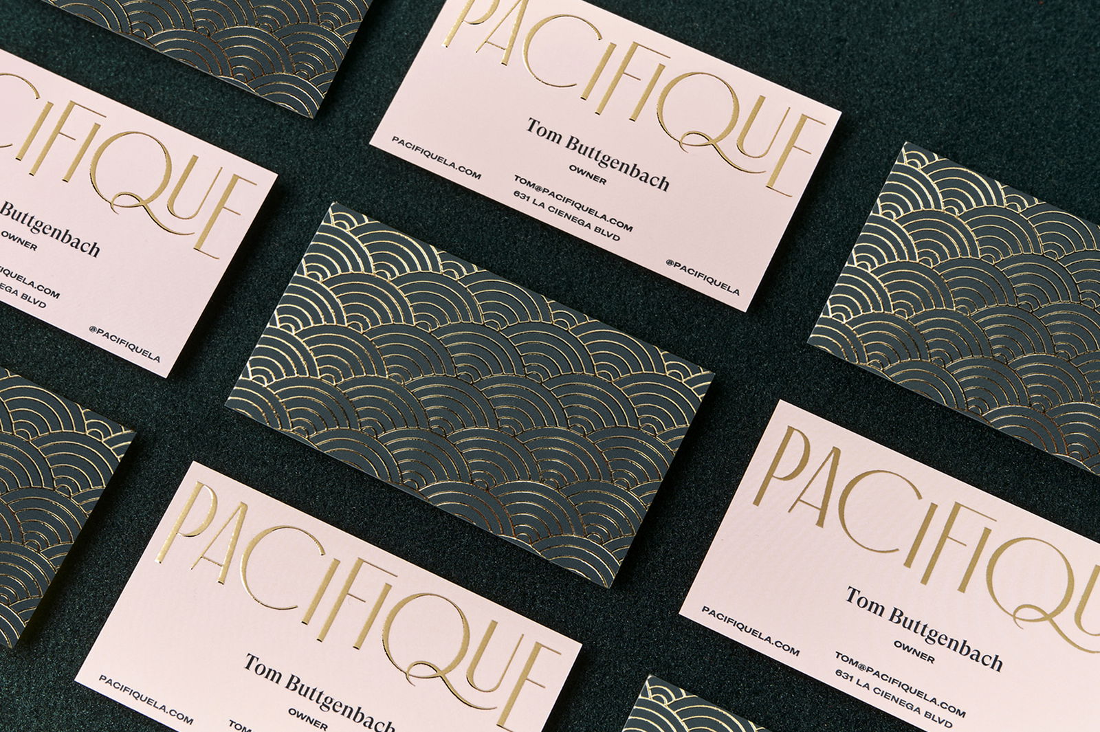 Pacifique Business Card