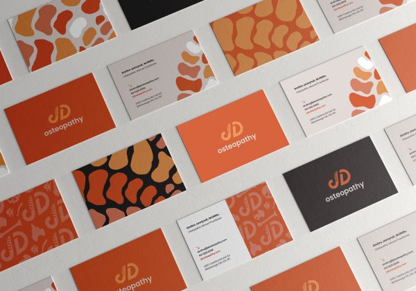 JD Osteopathy Business Card