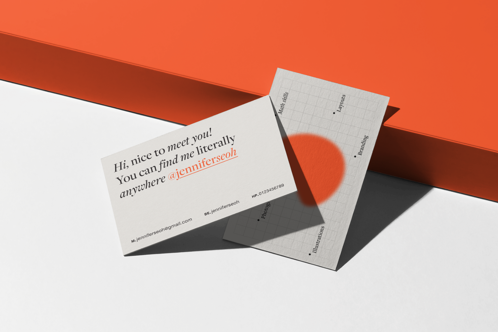 Jennifer Seoh Business Card