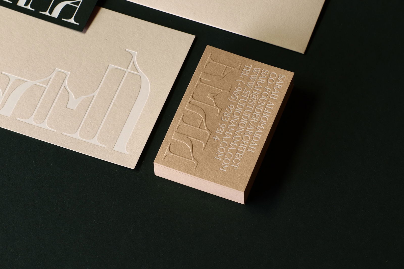 Studio NAMA Business Card - Business Card Design Inspiration